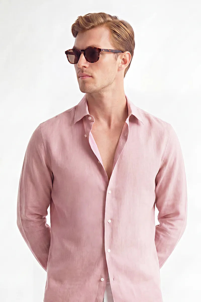 (Sample) Pink Regular Fit Shirt