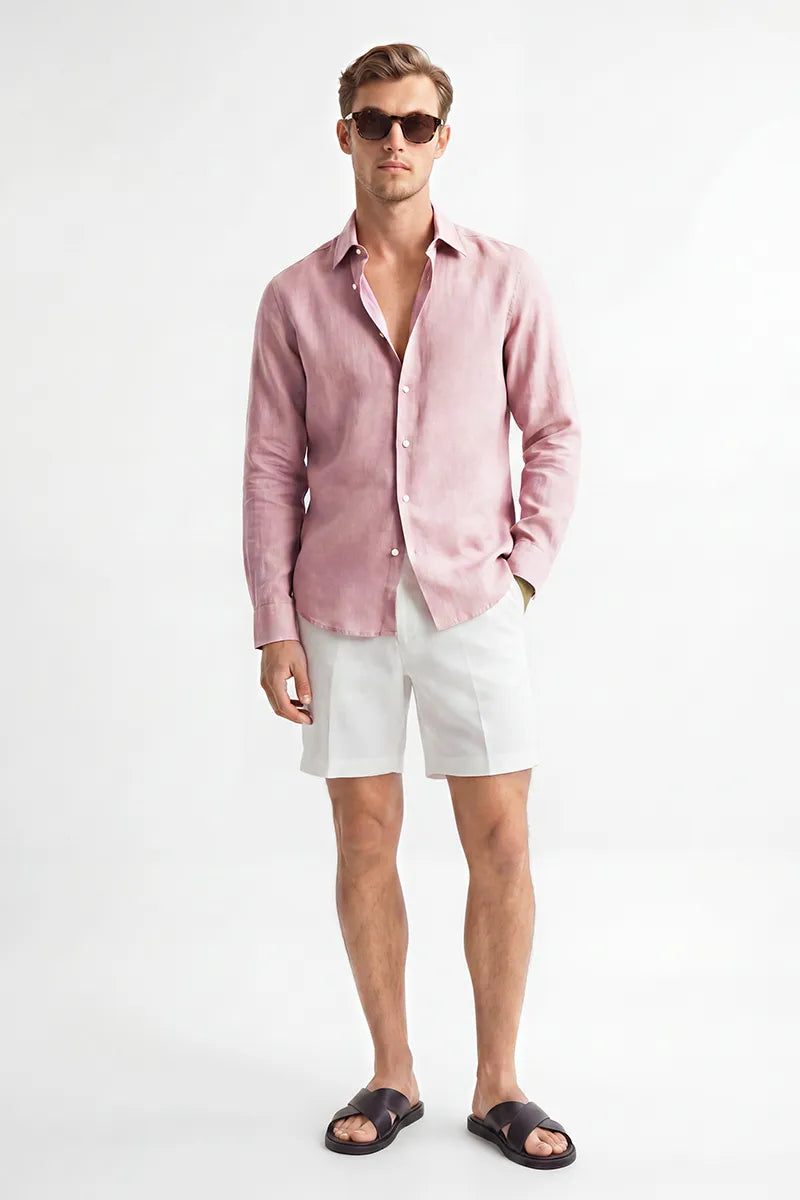 (Sample) Pink Regular Fit Shirt