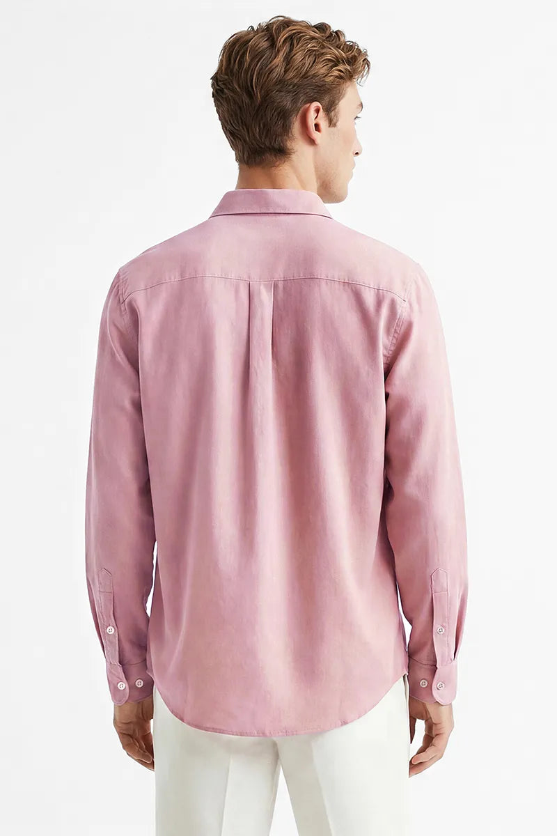 (Sample) Pink Regular Fit Shirt